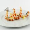 Prawn-flavoured surimi