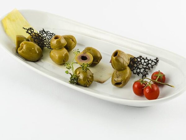 Olive verdi denocciolate