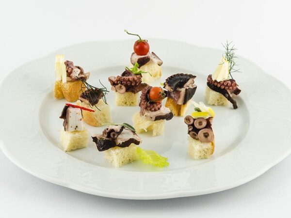Octopus steaks